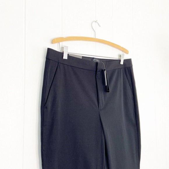 NWT Banana Republic High-Rise Slim Ankle Trouser Pant in Black - Women’s Size 14 - Picture 3 of 6